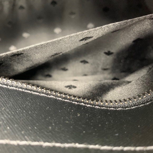 Kate spade glitter cameron satchel crossbody blue - Picture 7 of 8